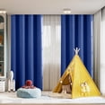 thumbnail image 4 of Paire de Panneaux de Rideaux Occultants 63 Pouces L x 52 Pouces H / Rideaux Assourdissants Assombrissants pour Chambre / Réduction du Bruit, 4 of 7