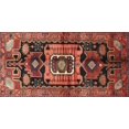 thumbnail image 1 of Ahgly Tapis Rectangulaire Traditionnel Lavable en Machine, Rouille Rose, 9 Pieds x 12 Pieds, 1 of 7