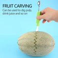 thumbnail image 4 of Multifunction Stainless Steel Fruit Carving Tools Watermelon Spoon Seed Remover Fruit Carving Tools Kitchen Gadgets For Easy Fruit Preparation And Perfectly Shaped Fruit, 4 of 8