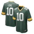 thumbnail image 2 of Women's Green Bay Jacobs 8 White Stitched Game Player T-shirts, Large, 2 of 2