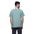 thumbnail image 3 of Atasi Indian Kurta For Boys Printed Short Sleeve Kurta For Men Designer Kurta, 3 of 5