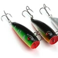 thumbnail image 4 of Dvkptbk Floating Popper 5Pc 7cm Fishing Topwater Floating Popper Poper Hooks Bait Fishing, 4 of 9