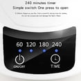 thumbnail image 4 of RKSTN Clothes Dryer Clothes Dryer Host Negative Ion Touch Screen Host Us Standard (Two-Button-Button without Remote Control) Household Supplies, 4 of 8