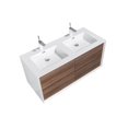 thumbnail image 1 of SERA Fleur Bathroom Vanity Walnut, 1 of 7