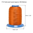 thumbnail image 2 of Unique Bargains Fil de Polyester Collé Orange, Extra Résistant 710 Yards 420D/0.45mm, 2 of 4