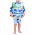 thumbnail image 3 of goowrom Kids Swimming Life Vest, Cartoon Animals Print Life Jacket, 3 of 8
