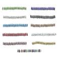 thumbnail image 5 of fastboy 100 Pieces Rhinestone Rondelles with Big Holes Charm Spacer Beads Jewelry Crystal Multi-colors Loose Bead for DIY Necklace Gold, 5 of 5