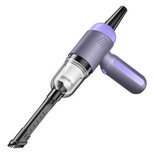 Nettoyeur à vide portatif Nettoilateur à vide pour voiture sans fil Utilisation de la voiture à domicile testée 5500Pa Haute aspiration puissante Portable petit aspirateur Nettoyeur de voiture à vide