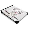 thumbnail image 2 of Darling Souvenir White Couple & Heart Wedding Guest Book Hardbound Guest Sign-In Book Guest Registry Guestbook-9 x 12 Inches, 2 of 5