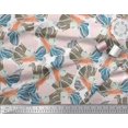 thumbnail image 3 of Soimoi Polyester Crepe Fabric Artistic Flower Decor Fabric Printed Yard 52 Inch Wide, 3 of 3