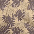 thumbnail image 1 of oneOone Rayon Dark Beige Fabric Tropical Sewing Craft Projects Fabric Prints By Yard 56 Inch Wide, 1 of 4