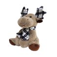 thumbnail image 2 of Holiday Time Plush Deer Grey 9.5inch for 3 years and up, 2 of 4