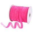 thumbnail image 2 of TopLLC Velours 1 cm Ribbon Flocage Ribbon Velours Bijoux Bricolage Ribbon Accessoires Nœud Ribbon 50 Yards en Liquidation, 2 of 2