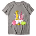 thumbnail image 1 of Shorts pour Femmes Décontractés Shorts Décontractés pour Femmes Amples à Col Rond Manches Courtes Haut Blouse T-Shirt à Imprimé de Lettres, 1 of 4