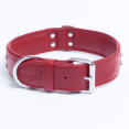 thumbnail image 3 of ATHENS Leather Dog Collar Multi- Row Rhinestones, 3 of 4