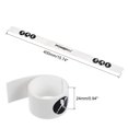 thumbnail image 2 of Unique Bargains 16" Racket Head Protection Tape, PU Tennis Racquet Head Guard for Tennis Practice Training, White, 2 of 6