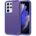 thumbnail image 1 of [PST] Samsung Galaxy S21 Ultra 5G Hard Case, Anti-Drop Triple 3 Layers Shockproof Heavy Duty Defender Hard Case Cover, 1 of 2