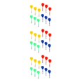 thumbnail image 2 of Ruiboury 12 Pieces/Set Magnetic Darts Lightweight Reusable Safety Replacement Darts Kids Toys Gift for Two-Sided 3Set, 2 of 6