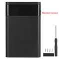 thumbnail image 2 of Portable DIY Power Bank Box with LCD Display, 2 USB Output, Micro and Type C Input, No Welding Power Case Kit for 4x  Battery, 2 of 8