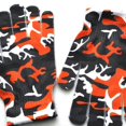 thumbnail image 3 of Coofit Winter Gloves Polyester Fiber 3D Pattern Soft Knitted Gloves Full Fingers Gloves, 3 of 10