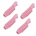 thumbnail image 1 of 4Pcs Pinces à Cheveux Rouleaux de Pince à Racine Outil de Coiffage Frisé Curler pour les Femmes Filles, Rose, 1 of 8