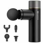 Mini Massage Gun , Portable Handheld Deep Tissue Massager, Quiet & Lightweight Palm-Sized Design, Black