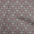 thumbnail image 1 of oneOone Cotton Poplin Brown Fabric Asian Block Craft Projects Decor Fabric Printed By The Yard 56 Inch Wide, 1 of 4