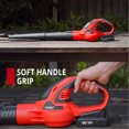 thumbnail image 3 of TOPEX 20V MAX Cordless Leaf Blower 1.5Ah Battery 200km/h, 3 of 10