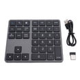 thumbnail image 2 of 35 Keys Number Pad for Laptop Numeric Keyboard, 2.4G  BT5.0 BT3.0 Keypad with Receiver for   OS X, Smartphone, Desktop, Tablet, OS X Pro Air, 2 of 7