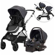 Evenflo Pivot Xpand Travel System w/LiteMax NXT Rotational Infant Car Seat (Age 0-5 Years, Weight 3-55 lbs)