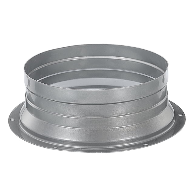 Unique Bargains Bride de Raccord de Conduit de 6 Pouces en Fer Galvanisé avec Fini Gris, Conçue pour les Conduits de ventilation. Présente un design Rond avec des Trous de Montage à Vis pour une installation Facile et Comprend des Pinces en Acier Inoxydable pour une Fixation Sécurisée. Idéale pour la ventilation de l'Air dans les Maisons, Cuisines, Salles de Bain, garages et Usines.