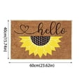 thumbnail image 3 of Gkeoshab Carpet Sunflower Door Mats Sunflower Welcome Mat Outdoor Rug Sunflower Door Mats Outside Spring Summer Door Mat Sunshine Decorative Home & Garden, 3 of 7
