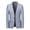 Light Blue, variant on Pisexur Mens Blazer Jacket Long Sleeve Formal Dress Business Blazers Fashion One Button Sports Coat for Men Casual Plaid Suit Jackets for Men Slim Fit Plus Size Blazer with Pockets 2XL-6XL