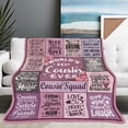thumbnail image 2 of XZYG Birthday Blanket Gift for Cousin(40*50inch), 2 of 7