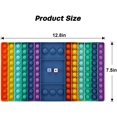 thumbnail image 2 of Roofei Big Pop Game Fidgets Toys Set, Rainbow Chess Board Simple Dimple Fidget Popper for Parent-Child Time, Simple Dimple Fidget Popper for Kid, Interactive Jumbo Stress Relief Figetget Toy, 2 of 6