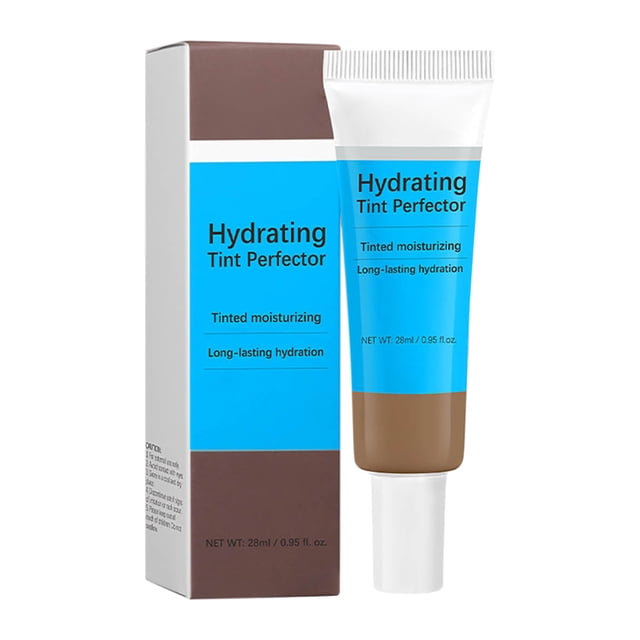 WIFKLSIIPG Tinted Moisturizer with A Hydrating Lightweight Formula Sheer to Light Coverage Face Makeup Light 28ml
