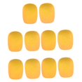 thumbnail image 2 of Ensemble de 10 Petites Éponges pour Microphone Protection Micro Jaune 28x22x8mm, 2 of 6