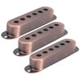 thumbnail image 1 of Housse de Pickup pour Guitare Électrique, Housse de Pickup en Laiton, Monocylindre en Laiton Finition Soignée Pratique à Utiliser pour la Pratique de la Basse de Guitare et les Bandes de Performance Cuivre Rouge, 1 of 8
