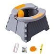 thumbnail image 1 of Portable Foldable Training Potty Seat for Kids Baby Convenient Installation grey, 1 of 7