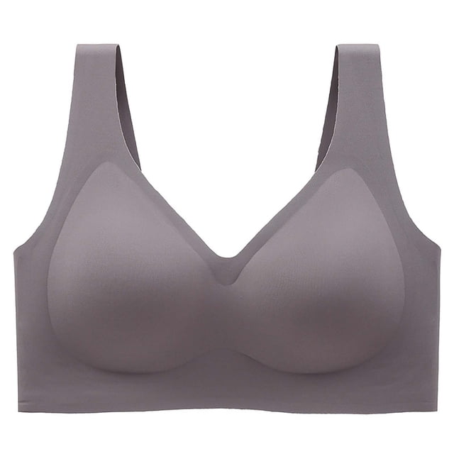 Timegard Seamless Bras for Women Plus Size Full Coverage High Support Comfortable Everyday Sports Bras