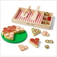 thumbnail image 1 of Melissa & Doug Wooden Pizza Play Food Set, 1 of 3