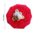 thumbnail image 2 of Decorative Soft Velvet Round Door Handle Cover Protector For Hot And Cold Knobs Furniture, 2 of 8