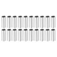 thumbnail image 1 of Unique Bargains Écrou d'Accouplement Rond M4x0,7 Mm 15mm Fileté Connecteur de Tige Tube de Goujon 20 Pack, 1 of 6