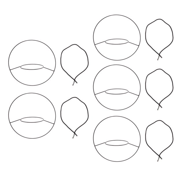 Panier Suspendu pour Pot de Fleurs, 5 Pcs Support de Jardinière Suspendu Panier de Pot de Plante Suspendu Support de Jardinière en Corde Construction Robuste