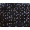 thumbnail image 4 of oneOone Georgette Viscose Fabric Line & Diamond Geometric Print Fabric BTY 42 Inches Wide, 4 of 4