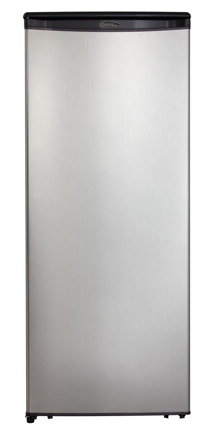 Danby Designer DAR110A1BSLDD 11.0 cu. ft. Apartment Size Fridge in Stainless Steel
