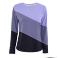 thumbnail image 4 of Birdeem Women's Solid Round-Neck Long Sleeve Top, 4 of 12