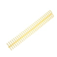 thumbnail image 2 of Spiral Binding Coil, Pretty Colour 10Pcs Sheet Binding Comb 130 Sheets Capacity  For Page Yellow, 2 of 8