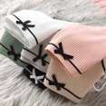 thumbnail image 4 of Culotte en Coton à Rayures avec Nœud pour Femmes et Filles, sous-Vêtements Féminins avec Nœud, Culotte Midi Taille, 4 of 7