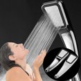 thumbnail image 5 of Rbaofujie Waterfall Shower Heads Handheld Showerheads Handheld Shower Head,300 Holes High Pressure Shower Handheld Shower Head, 5 of 5